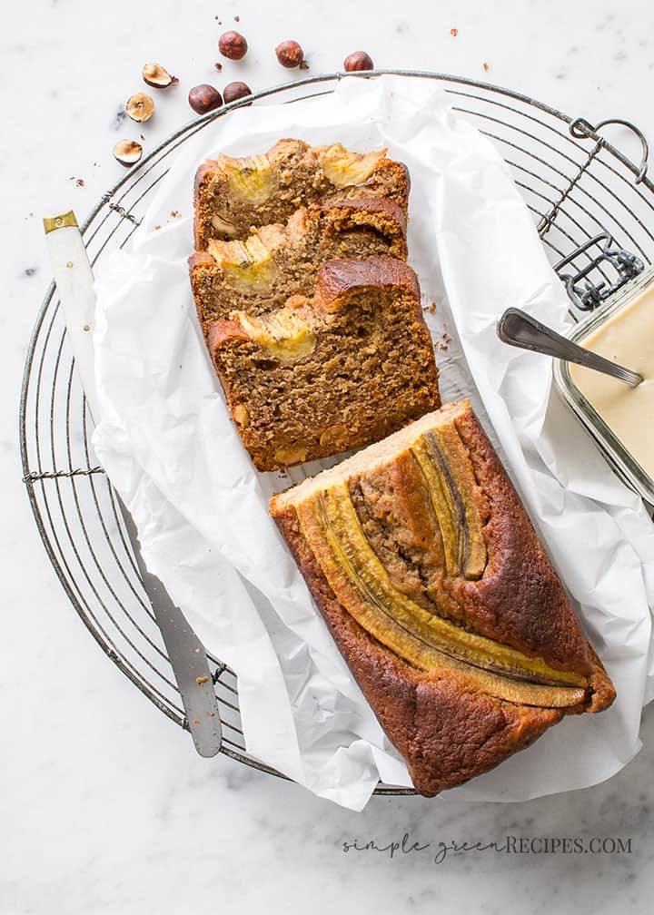 Easy Gluten-free Caramel Banana Bread