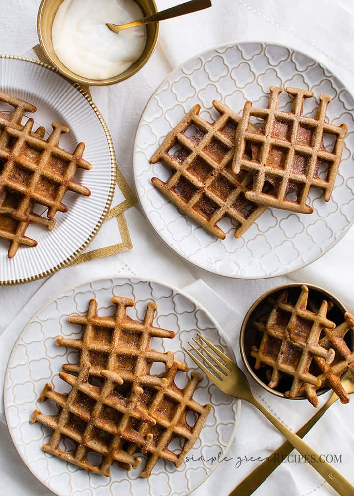 Easy Gluten-free Vegan Buckwheat Waffles