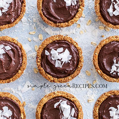 Gluten-free Chocolate Mousse Oat Cups