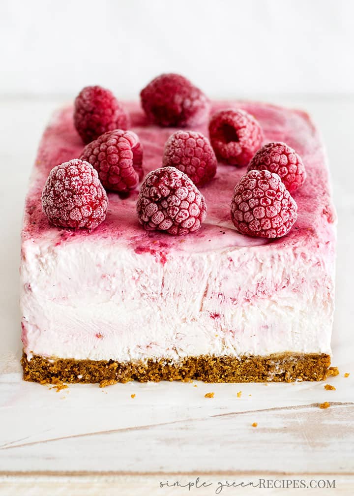 Homemade Raspberry Coconut Yogurt Ice Cream