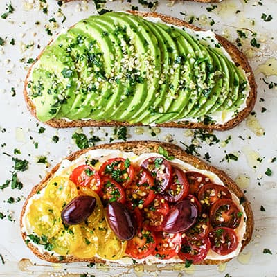 Easy Vegan Toasts ideas