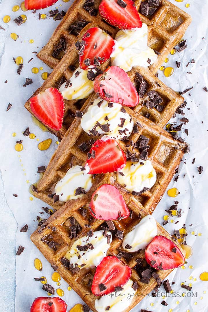 Homemade Vegan Gluten-Free Waffle Recipe