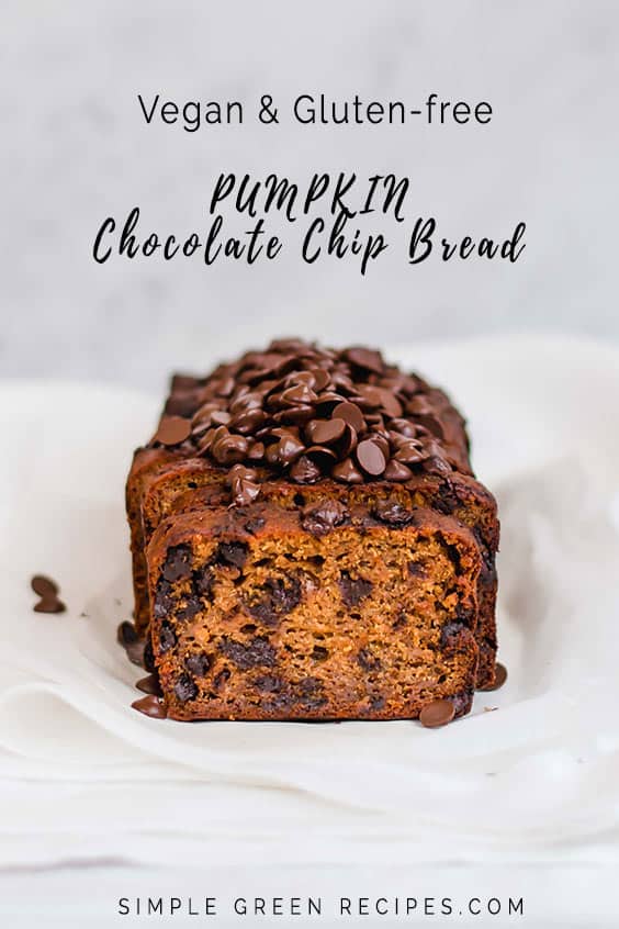 Vegan & Gluten-free Pumpkin Chocolate Bread