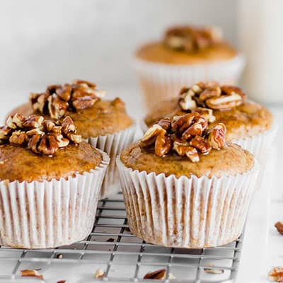 Dairy-free Banana Nut Muffins