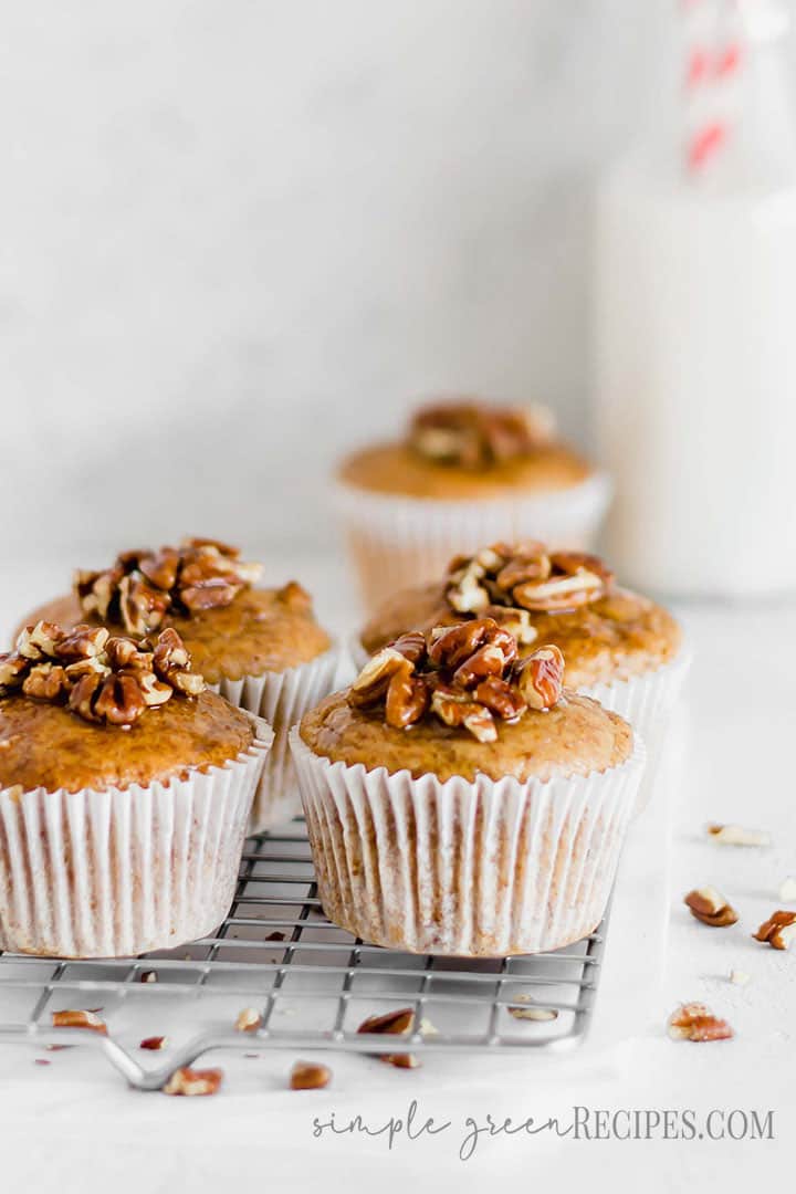 Egg-free Banana Nut Muffins