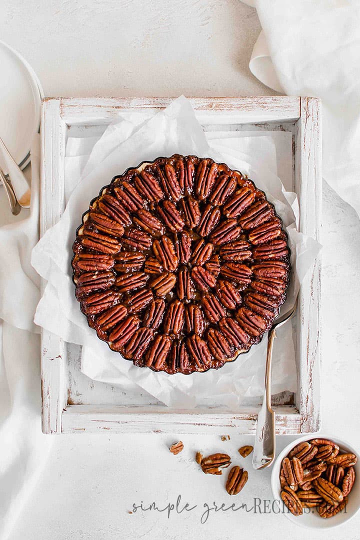 Easy Vegan Pecan Pie