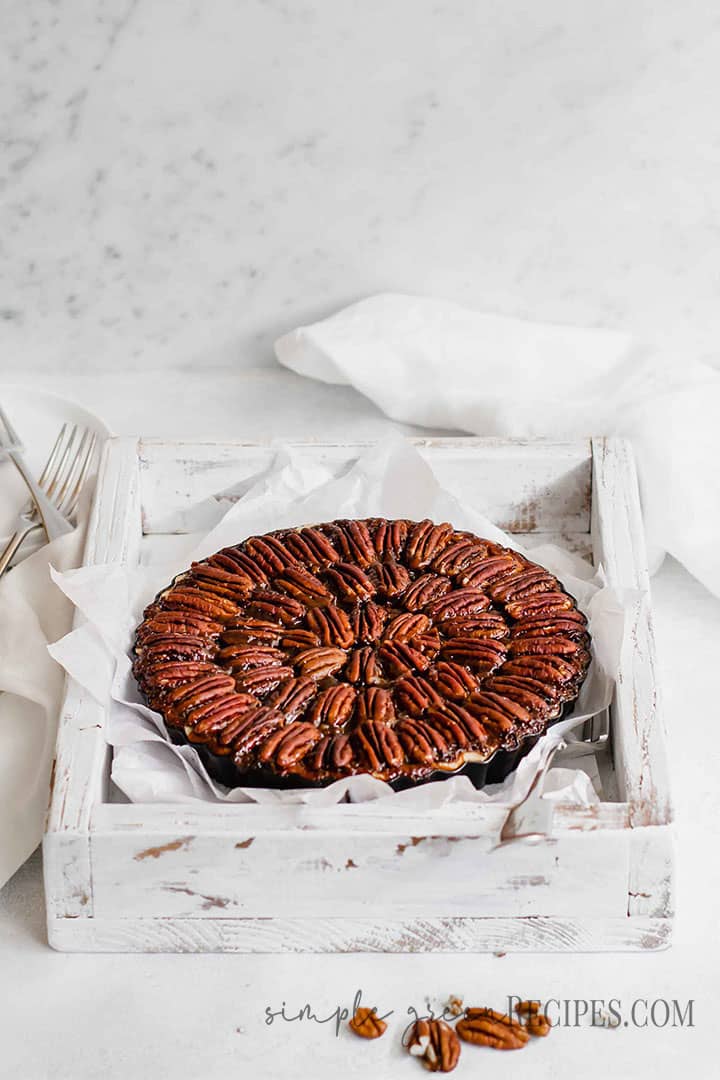 Pecan Pie with Maple Syrup